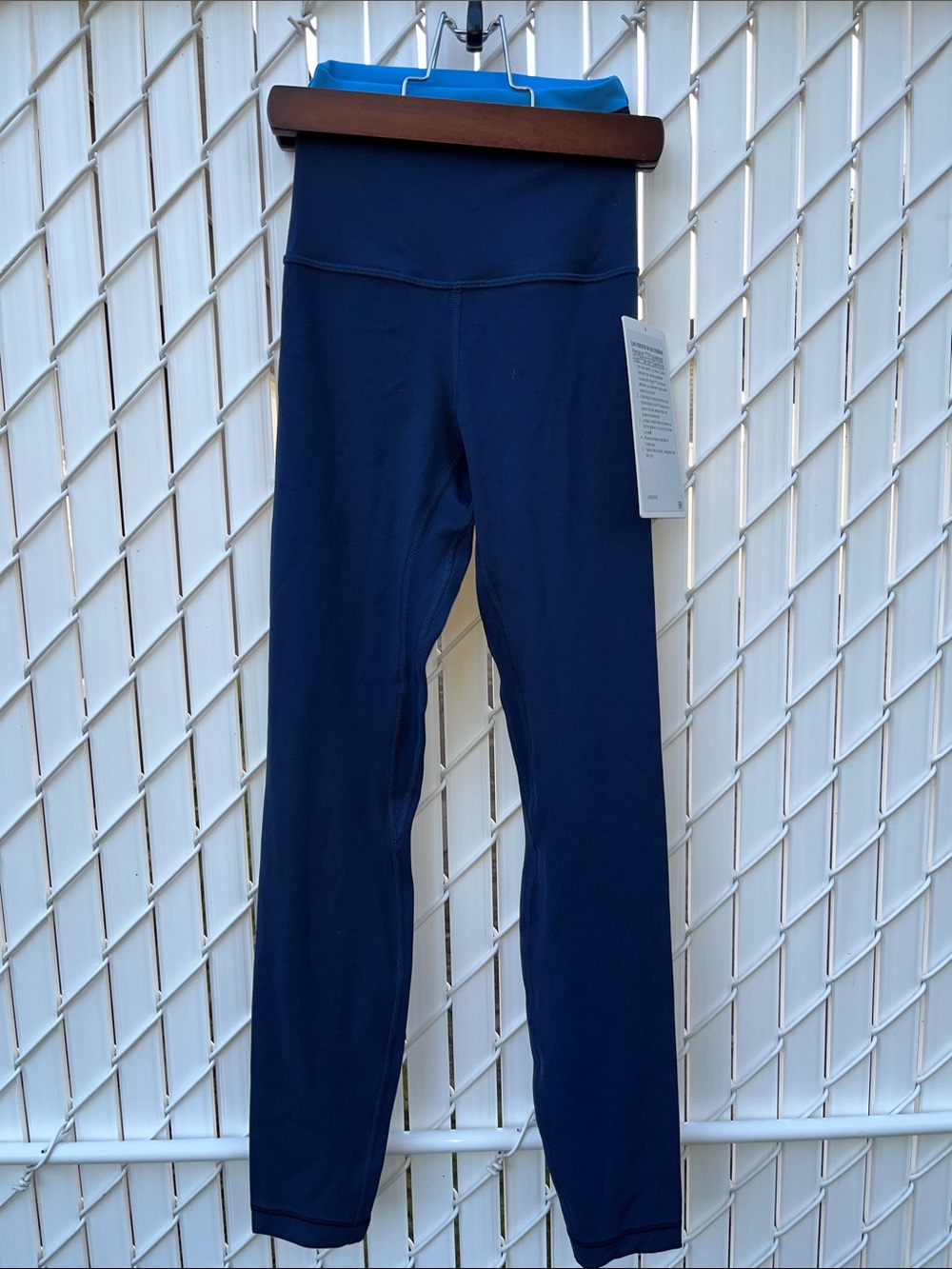 Lululemon High-Waist Navy Active Leggings